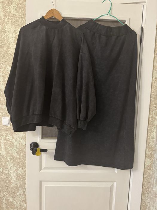 Двойка из вареного трикотажа