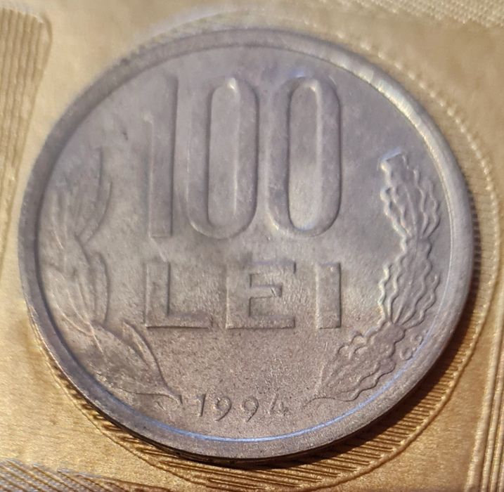 Monedă veche de 100 Lei