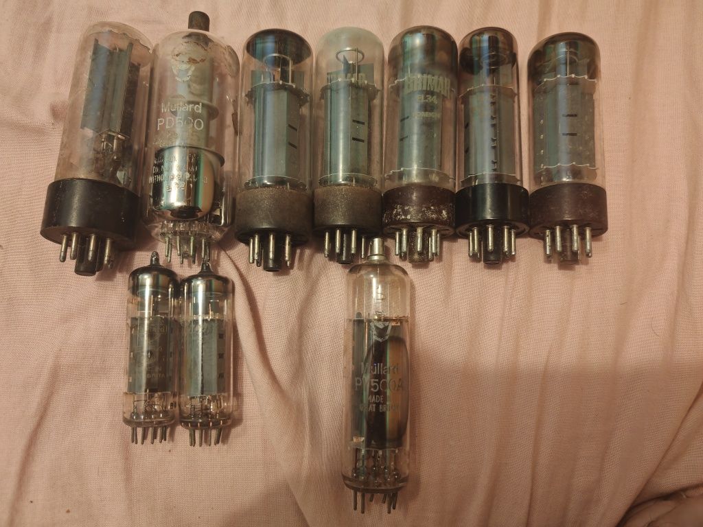 Lampi tuburi el34 py500a ecc82 pcl82 etc