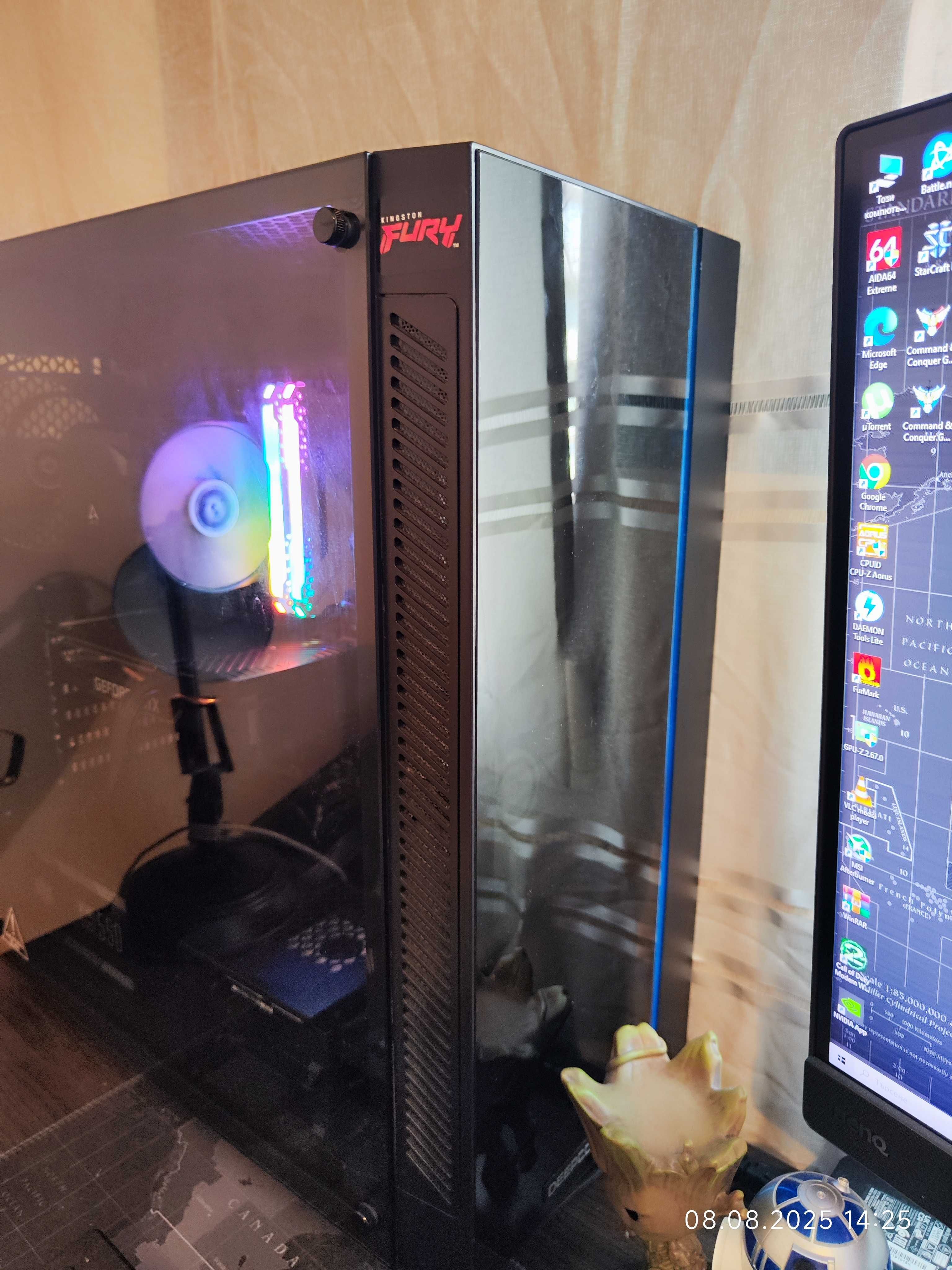 Геймърски Intel i5 9600KF,GTX 1660 SUPER,RAM 16GB DDR4 - Перфектен!