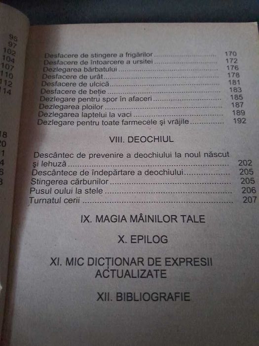 RARA Carte de vraji,Jocul cu focul,farmece,descantece,desfaceri,1993