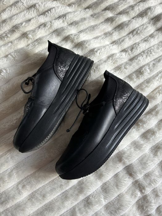 Pantofi piele talpa ortopedica