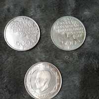 Сребърни монети 500 F