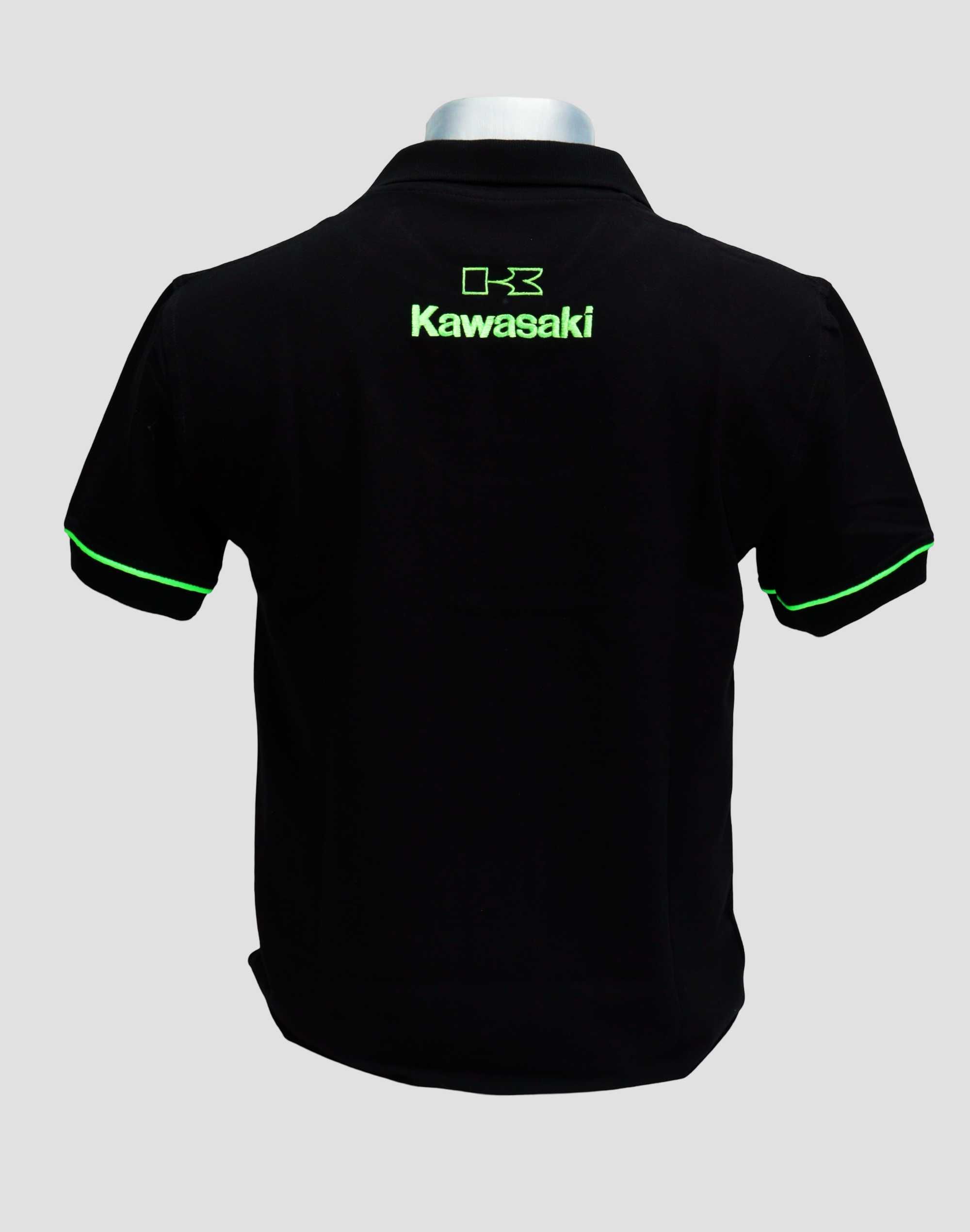 Къстъм Тениска с Яка Поло Yamaha Kawasaki KTM Suzuki Honda Ducati