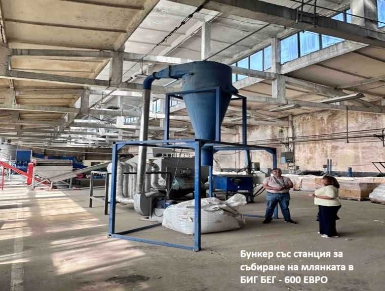 Мелница за пластмаса ЕСМОС 500х800 45 кв. НОВА - ЛИНИЯ ЗА РЕЦИКЛИРАНЕ