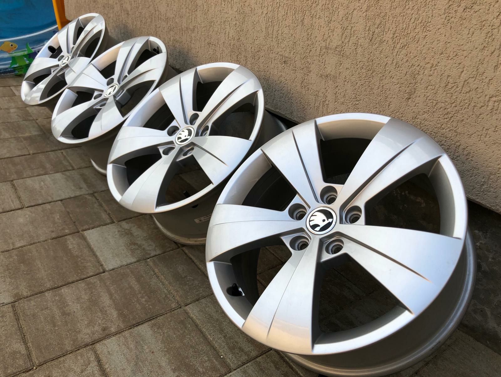 Jante 17 5×112 Originale Skoda Superb 3,2, Octavia 3,2, Kodiaq,Karoq