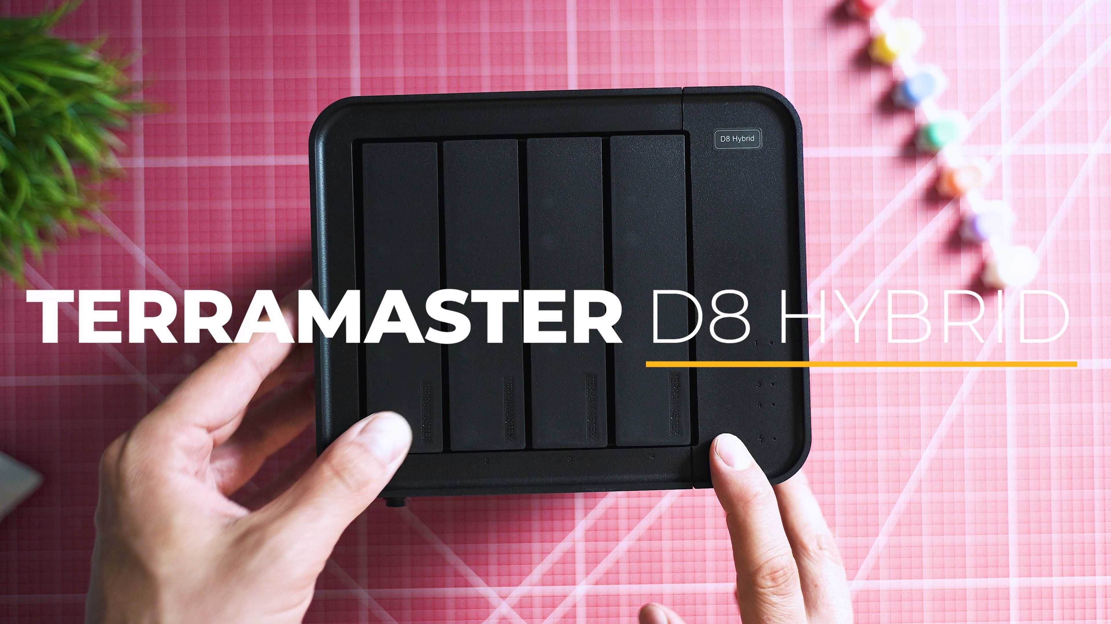 Terramaster D8 Hybrid - DAS устройство за съхранение на данни до 8 HDD