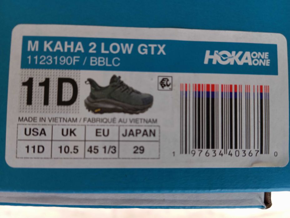 Hoka kaha 2 gtx gore tex 45