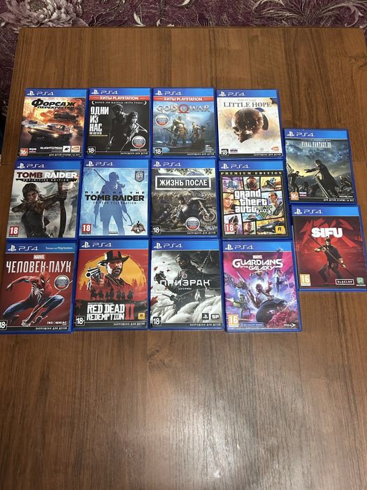 Продам или обменяю игры на ps4