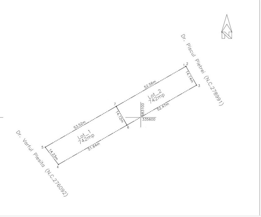 Teren Cartierul Padurea Baneasa, Varful Plesita-Piscul Pietrei