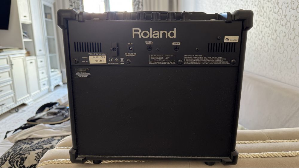 Гитара Schecter Omen 6 BLK Gloss + Roland Cube 10GX | Полный комплект