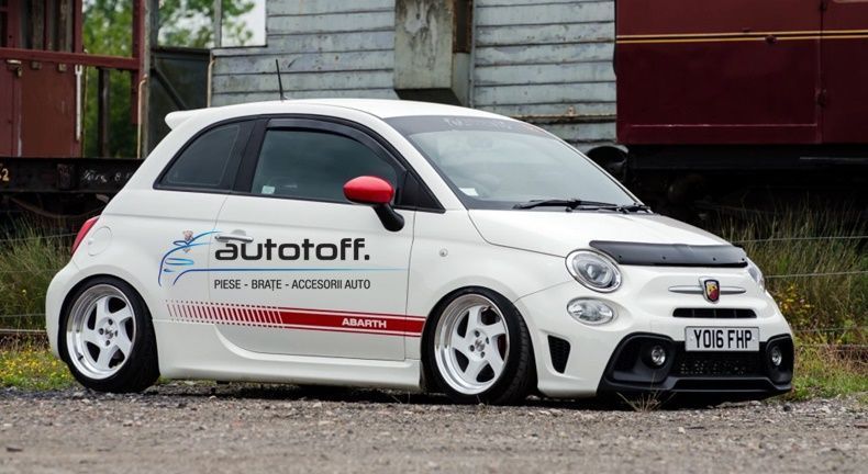 Suspensie sport FK reglabila pe inaltime Fiat 500 (2007+)