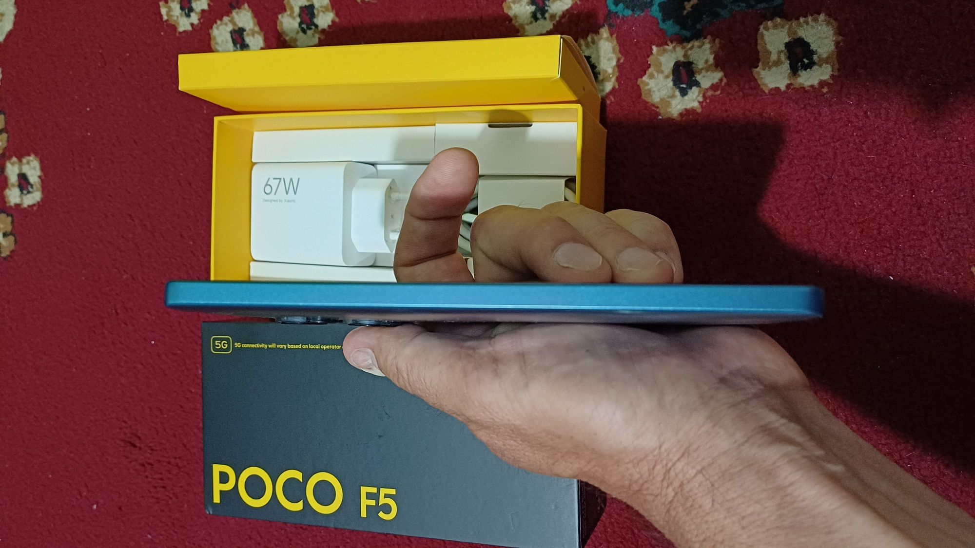 Xiaomi Poco F5 12/256Gb
Экран: AMOLED FHD+, 6.67" (24