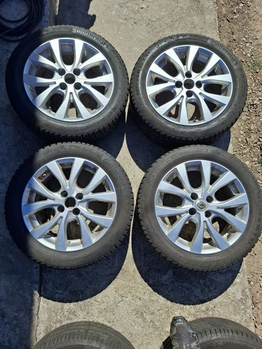 Jante aliaj 16 inch originale Renault 5x100 Clio Logan Sandero Lodgy