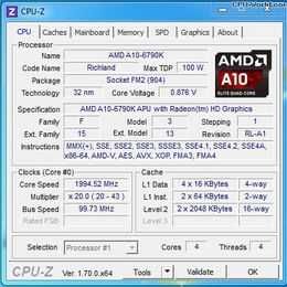 -Vand UNITE-
AMD A10-6790K -4,3Ghz- 8 G-RAM-HDD-500 G-