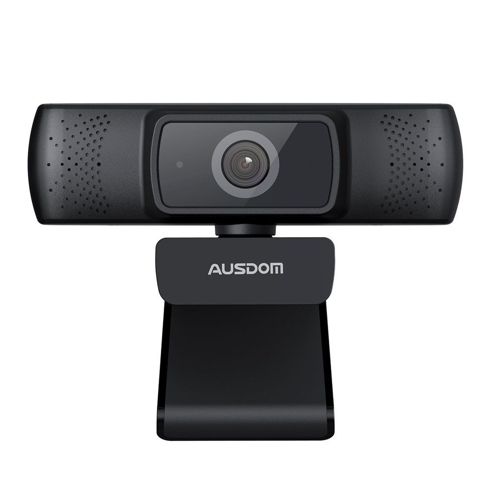Cameră web Ausdom Full HD 1080p cu microfon pentru laptop monitor comp