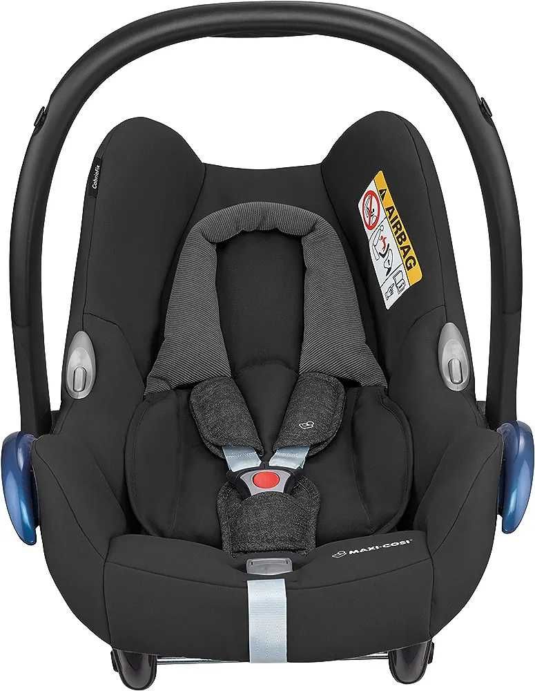 Столче за детска количка Maxi Cosi CabrioFix  от 0 до 13 кг, черно