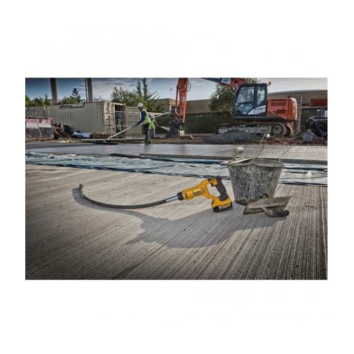 Акумулаторен вибратор за бетон DeWALT DCE531N-XJ 18V, ф28.6х1200 мм