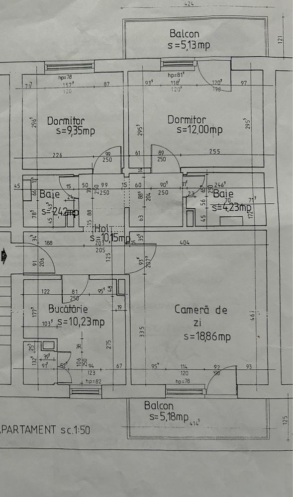 Apartament 3 camere Grigorescu