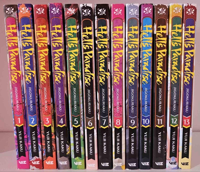 Манга Hell’s paradise all volumes