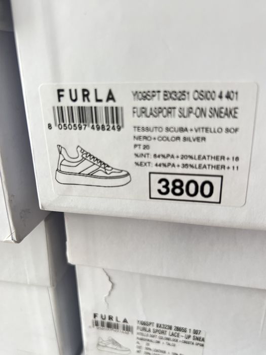 Маратонки Furla Sport SLIP-ON nero.100%оригинал,с кутия,етикети,всичко