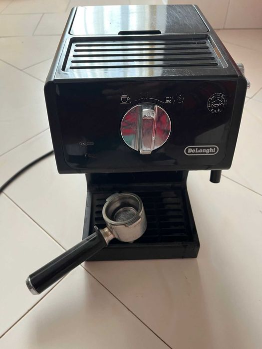 Espressor manual De'Longhi ECP 31.21, 1100W, 15 bari, 1.1 l, Negru
