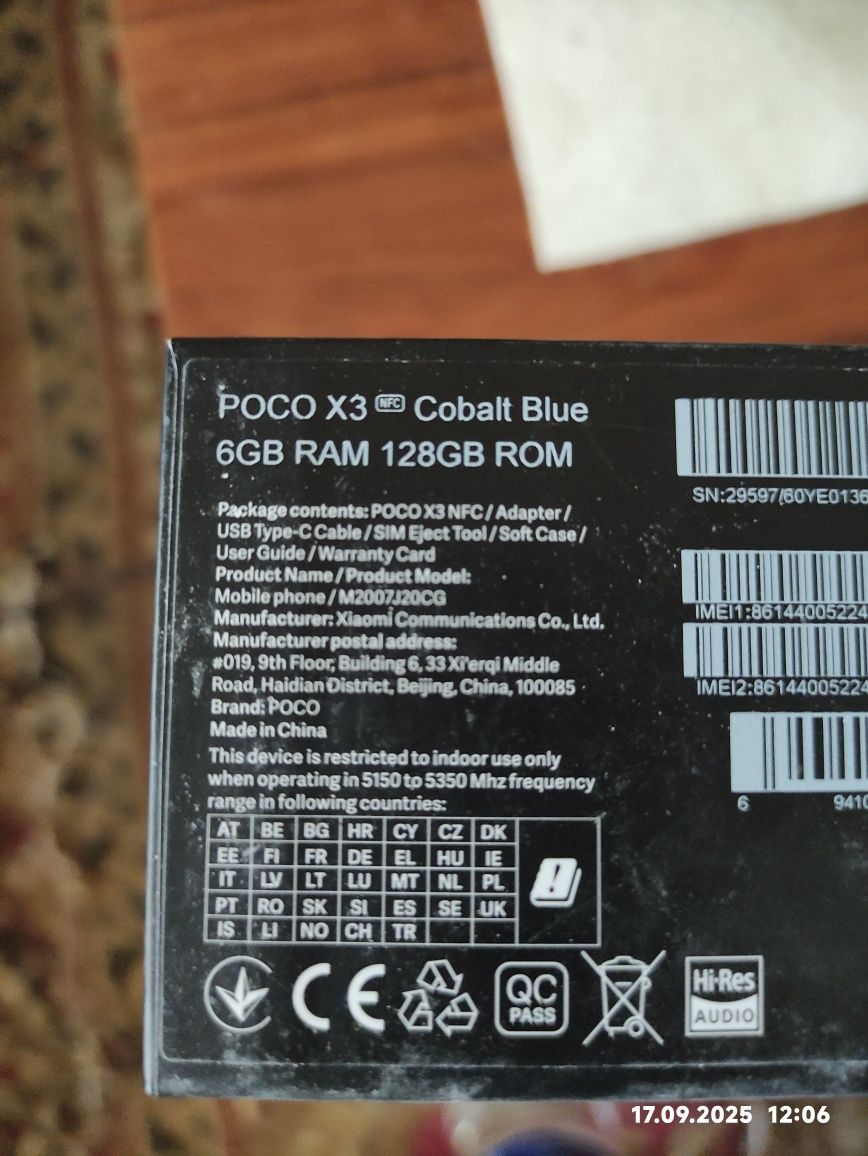 Poco X3 NFC 6/128