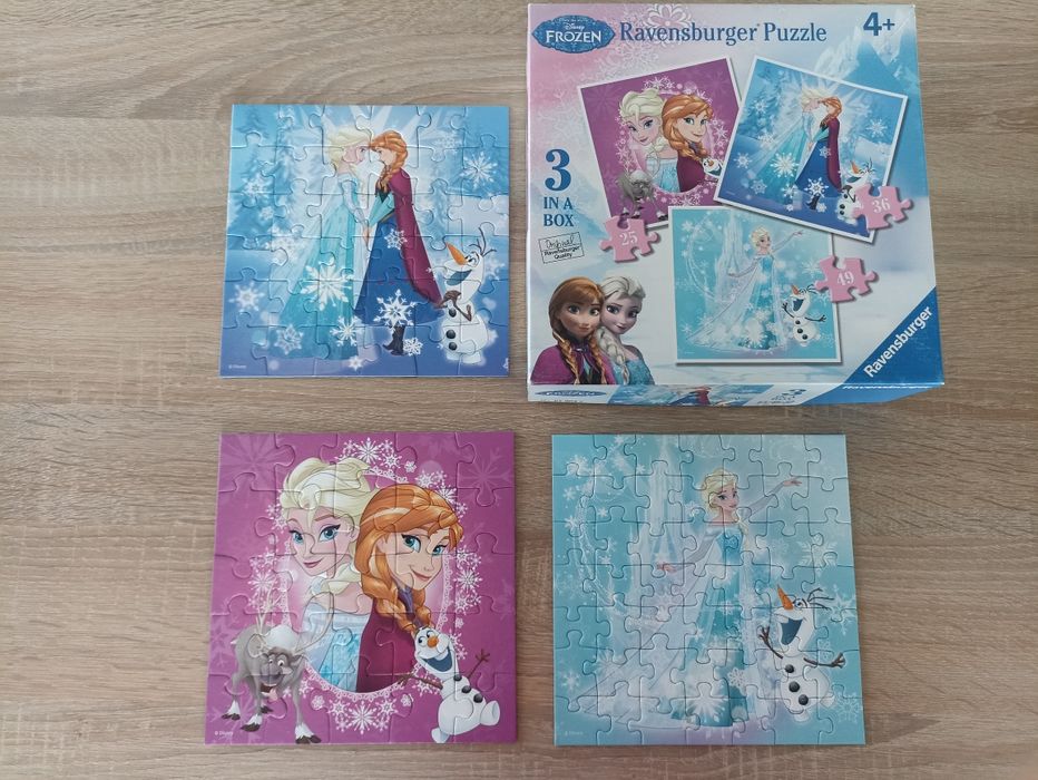 Детски пъзели Ravensburger/Trefl 3+/4+ 25, 36, 49  Frozen, Paw patrow