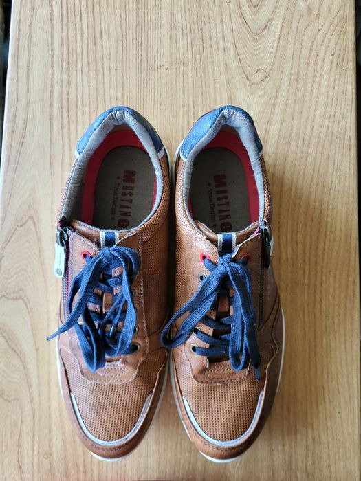 Обувки MUSTANG, размер-43, кафяви