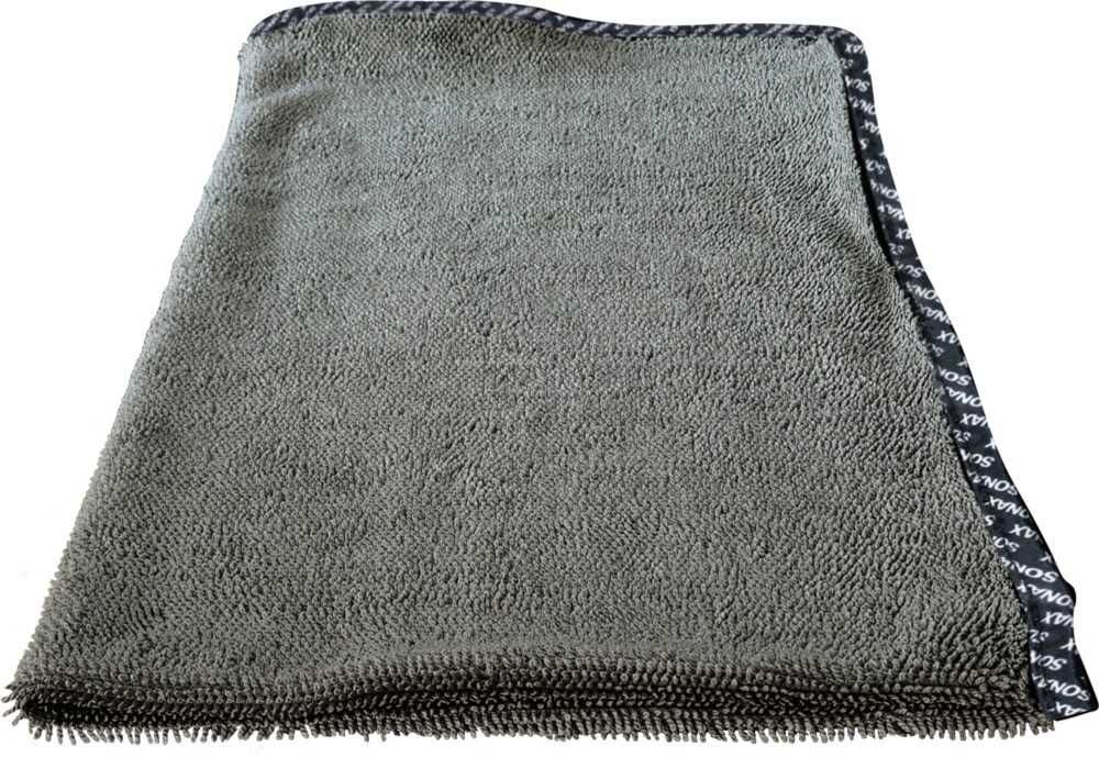Голяма премиум микрофибърна кърпа за подсушаване на кола SONAX 80×50см