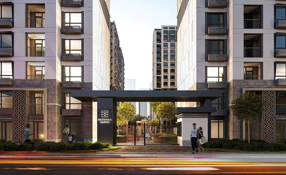 Botanika bog'iga qaragan biznes klass 1 xonali kvartira (619)