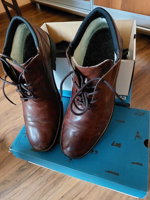 Ботинки зимние Германия,Rieker,  утепленные , большой размер 47 -48