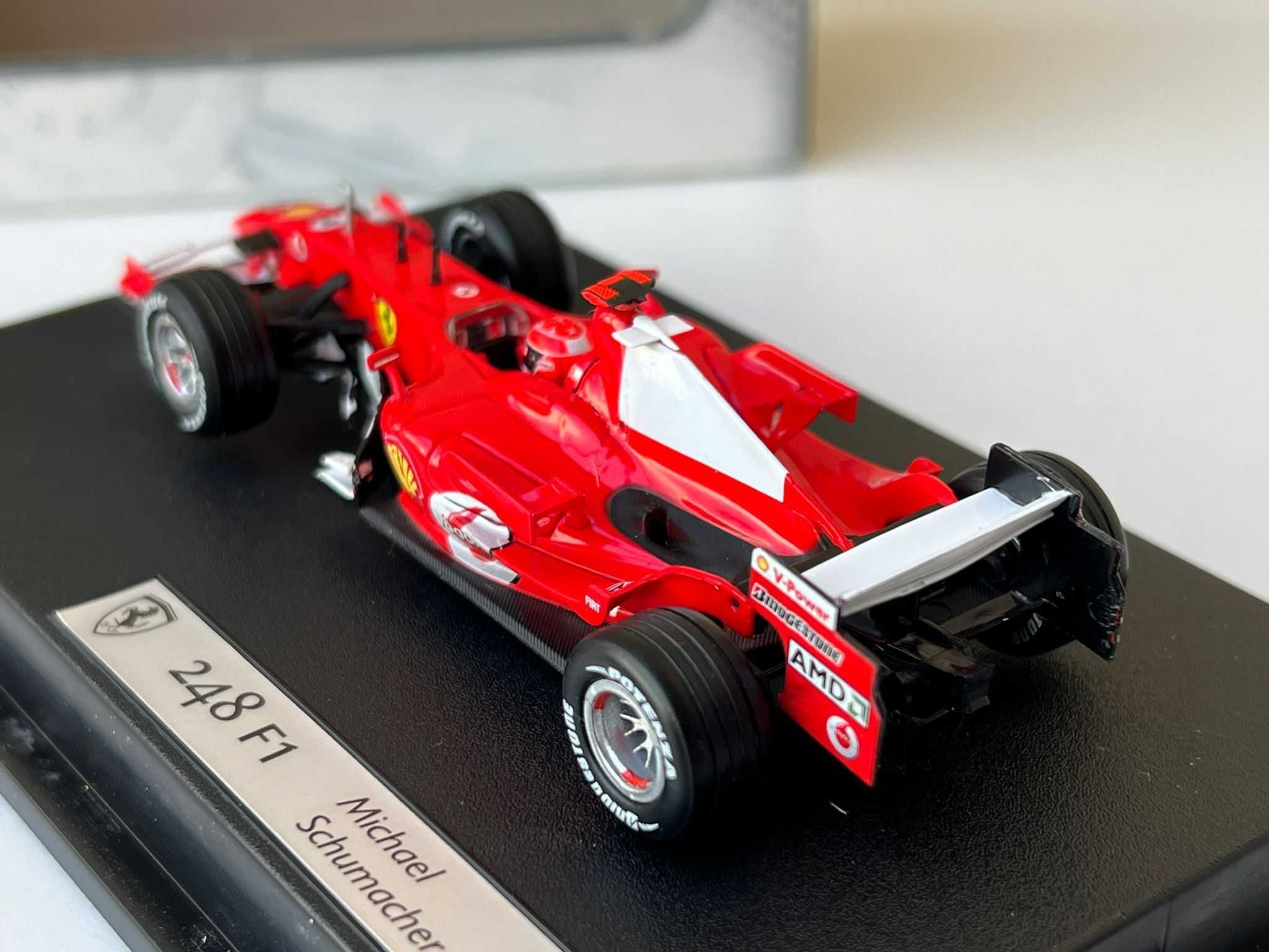 Macheta Auto 1/43 Hotwheels Ferrari F1 248 Michael Schumacher