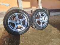 Jante 4x100 r15 cu cauciucuri de vara 185-65-r15 aproape noi