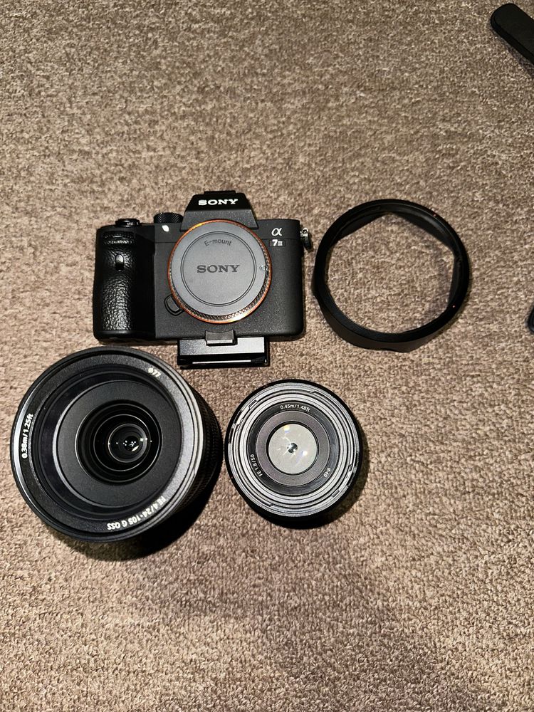 Camera sony a7 3 pakaleniya ilce-7M3 Opyektivi sony sel24105g djrs4pro