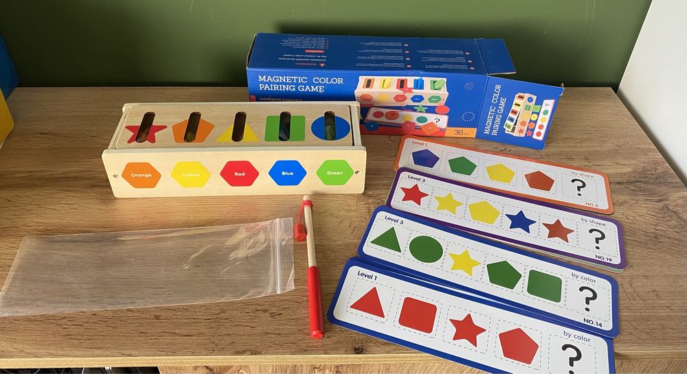 Намалени! Нови детски дървени играчки (3+)