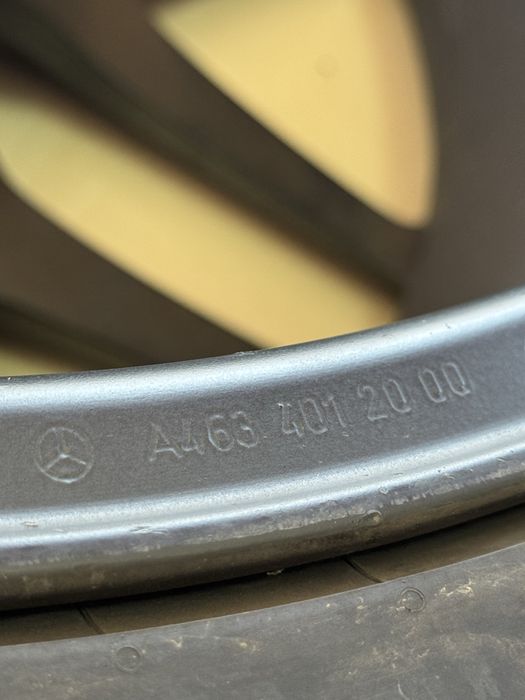 Гуми с джанти 22” 5x130 оригинал Mercedes G 63 Amg W463A/464 2024 год
