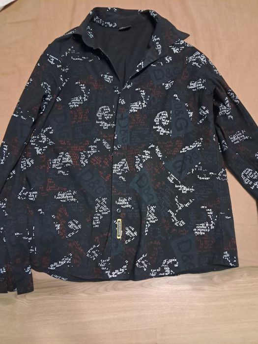 Черна мъжка риза