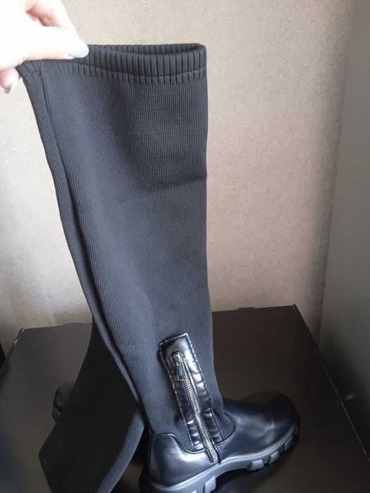 Продам сапоги ботфорты чулки