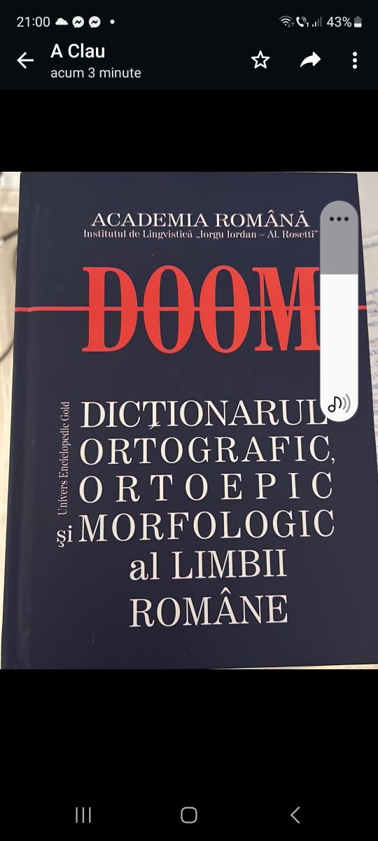 Carti noi Doom,Gramatica de baza a limbii romane,Pompediul