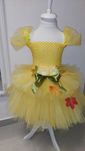 Rochita TUTU Crizantema Dalie floare toamna serbare carnaval