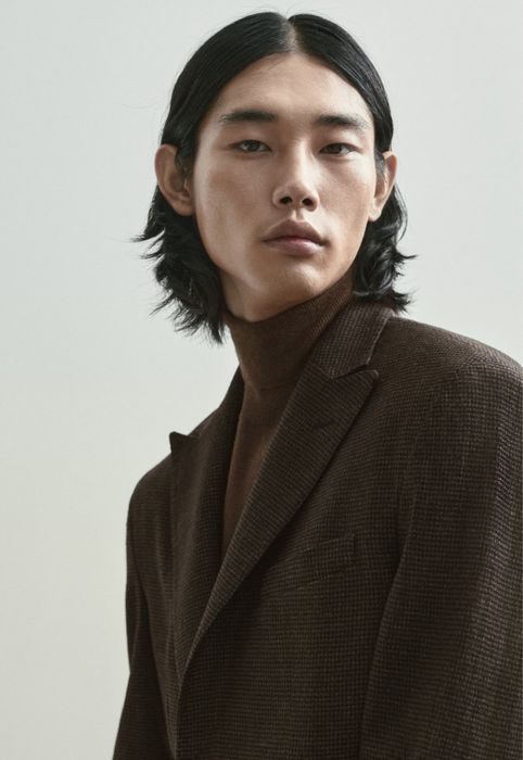 Sacou pepit Massimo Dutti