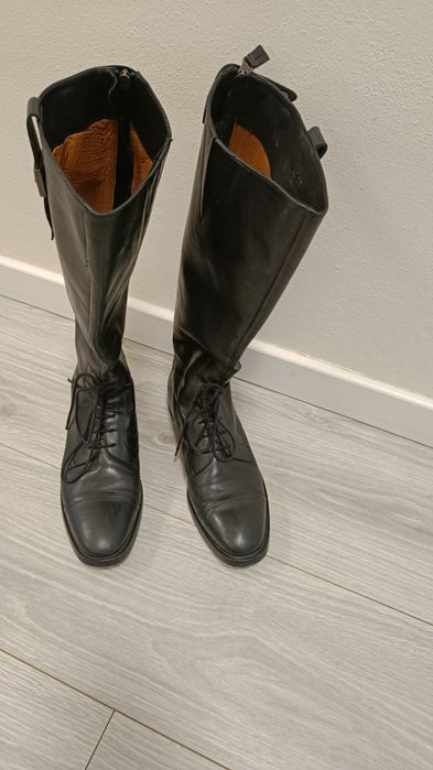 Cizme piele interior-exterior