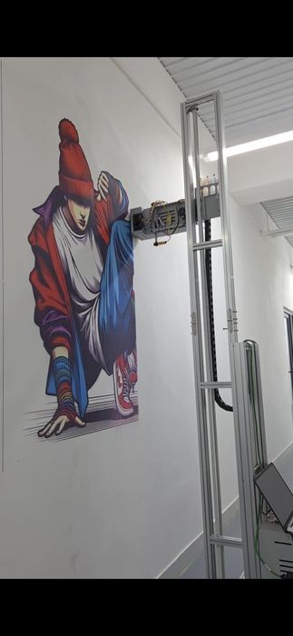 Роспись стен 3D-принтером | Любые изображения