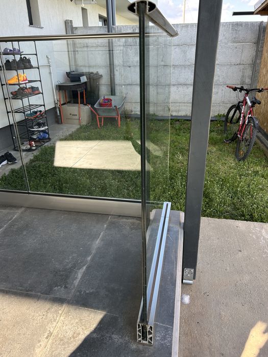 Vand geamuri terasa duble transparente securizate