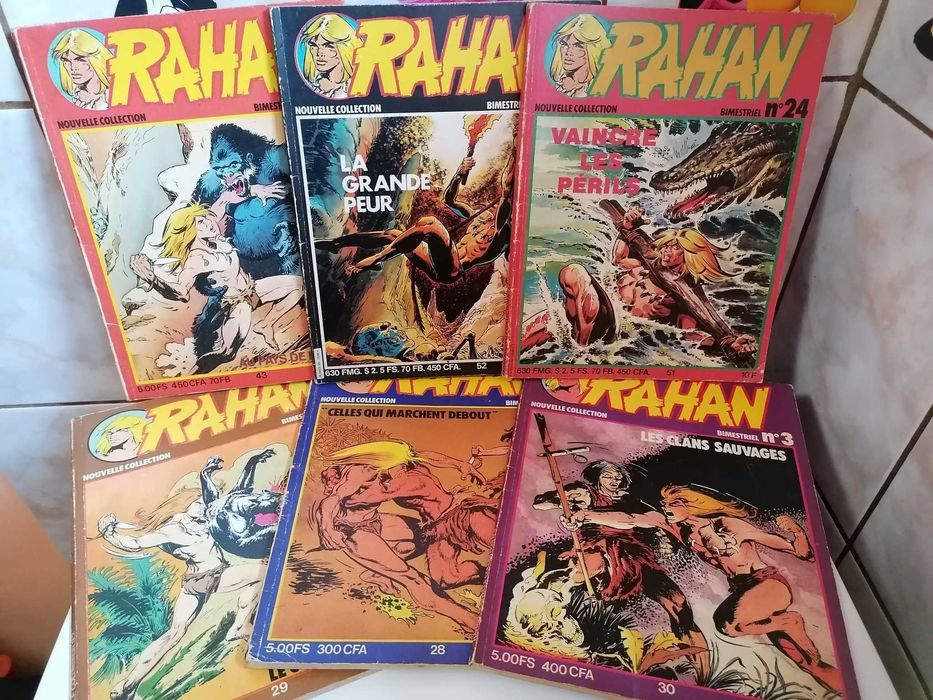 RAHAN - Nouvelle Collection - nr.28;29;30;43;51;52