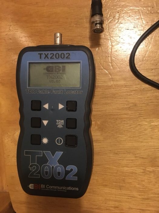 TDR TX2002 Tester De Localizat Cabluri Telecom Defecte Sau Intrerupte