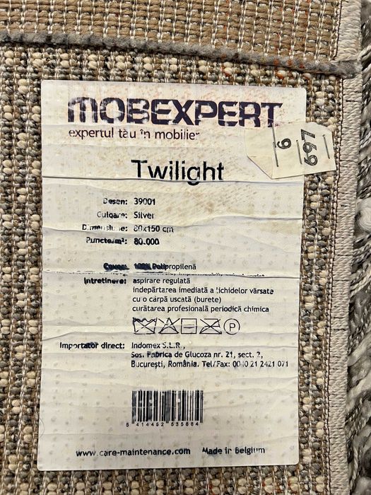 Covoare Mobexpert Twilight 1buc 160x230, 4buc 80x150