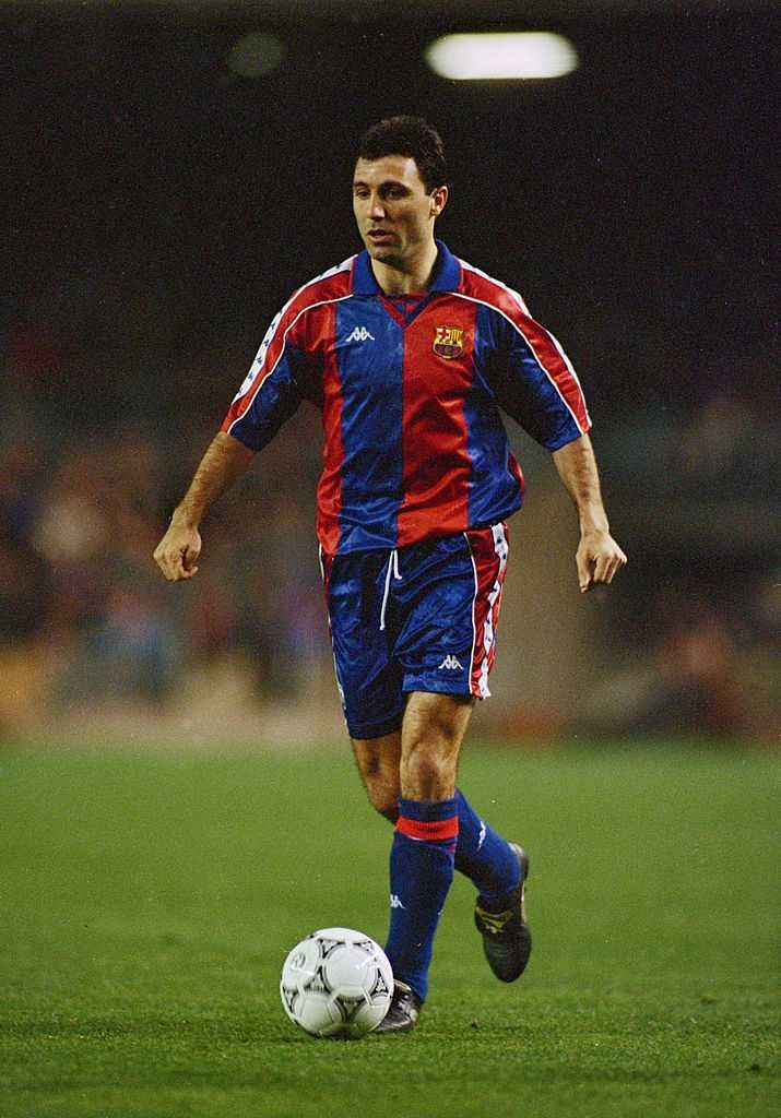 Tricou FC Barcelona - 1992-95 - nou cu etichetă (Hagi, Popescu, etc.)
