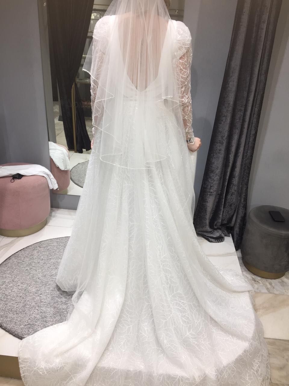 Свадебное платье в идеальном состоянии